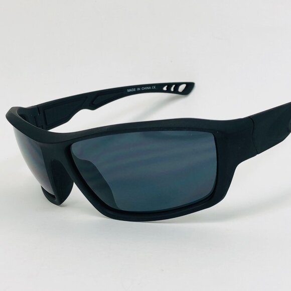 Men Sports Sunglasses Fashion Designer Retro Black Lens Outdoor Driving Lentes - Picture 4 of 4